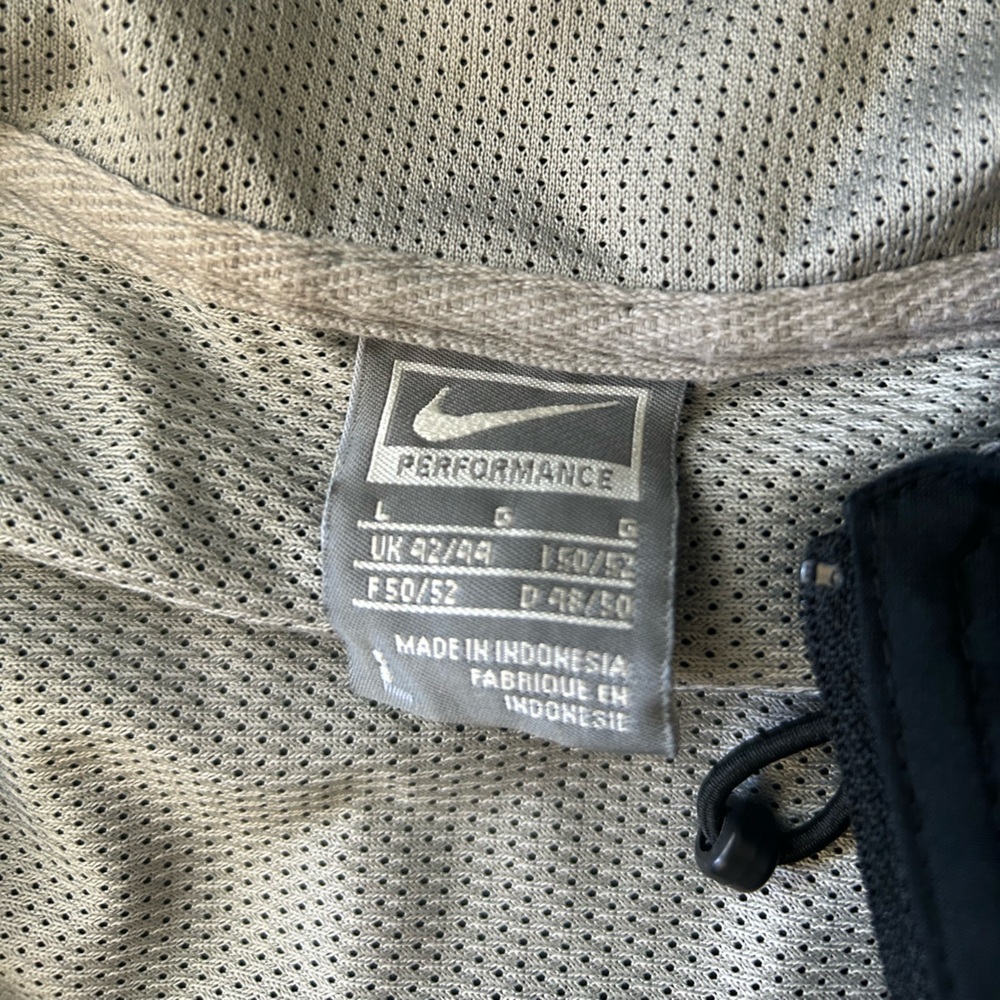 Nike men’s black lacrosse vented half zip pullover size large - Picture 6 of 10